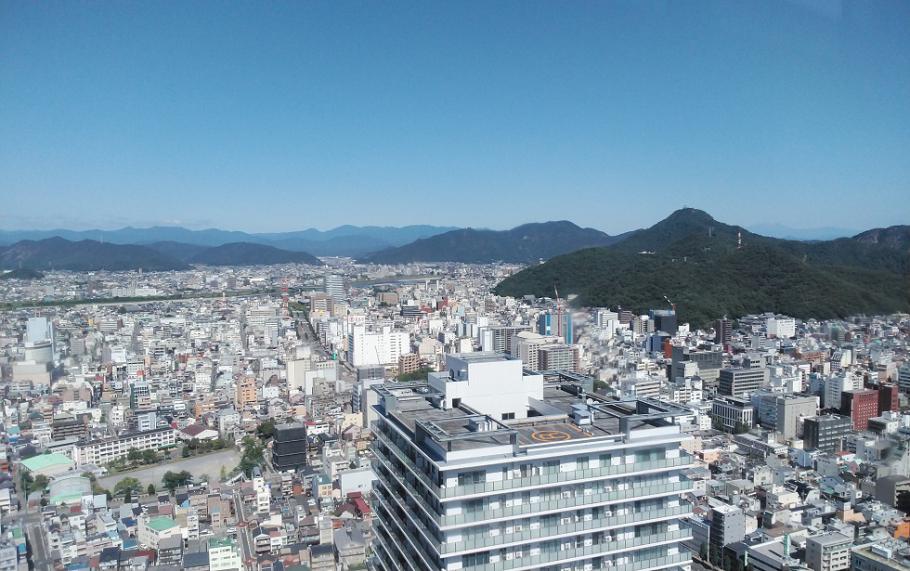 展望室からの眺望