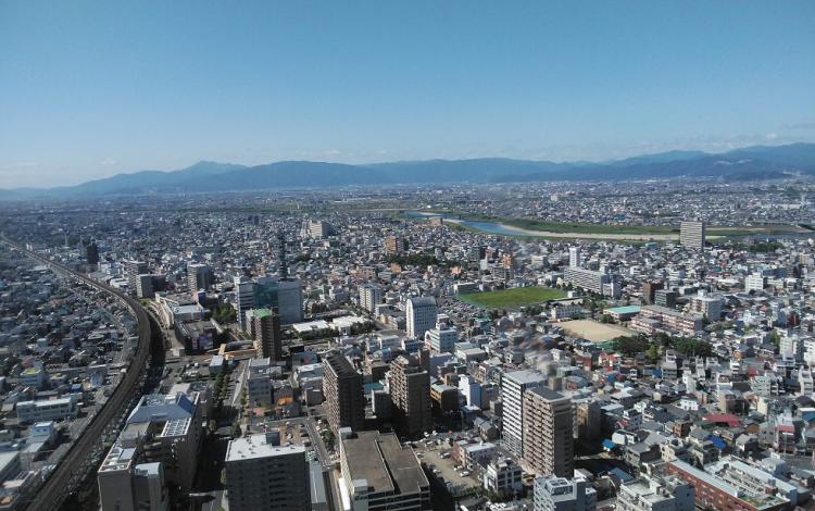 展望室からの眺望